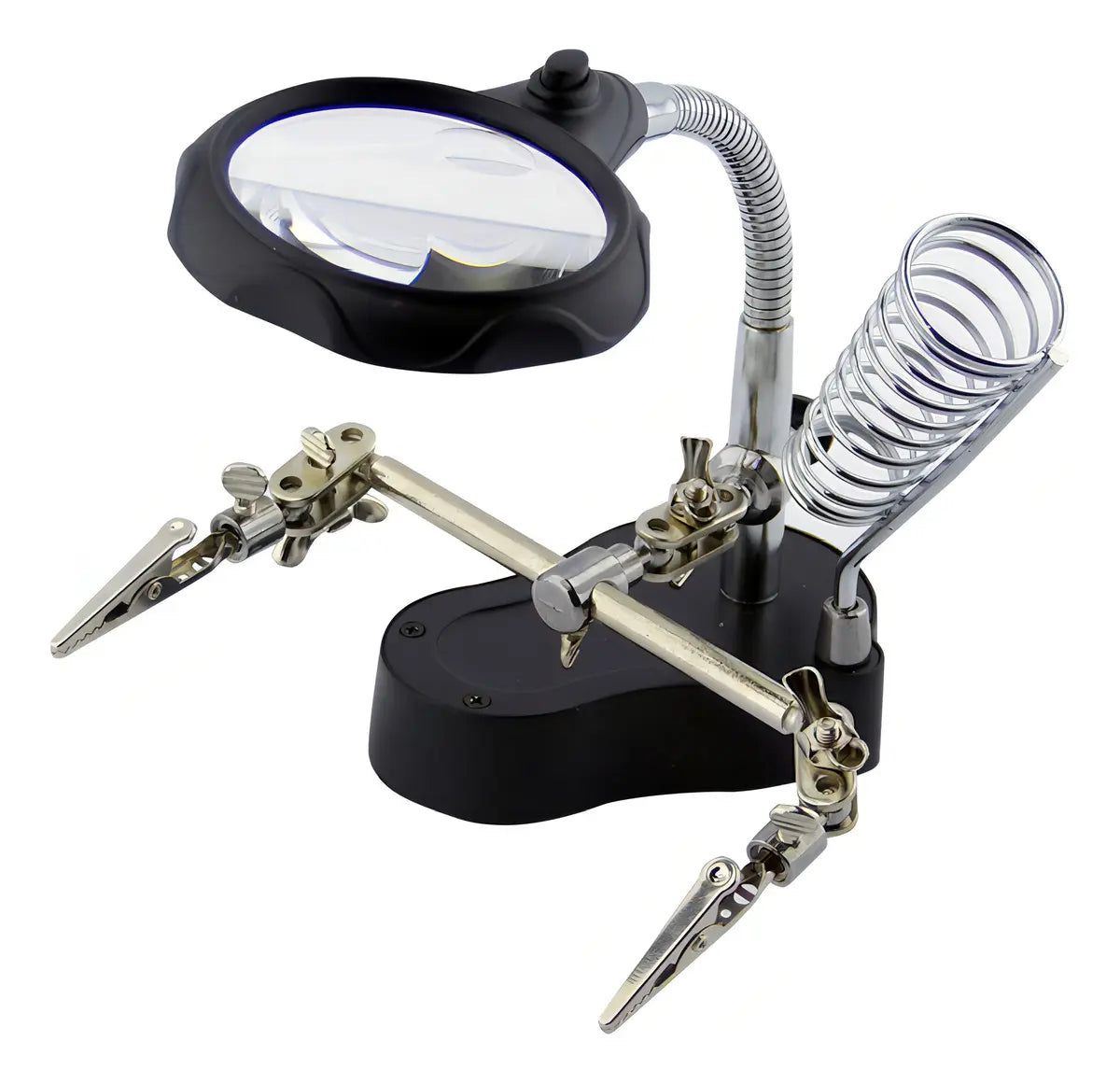 LUPA PROFESIONAL MULTIFUNCIONAL CON LUZ LED PARA SOLDADURA Y ELECTRÓNICA