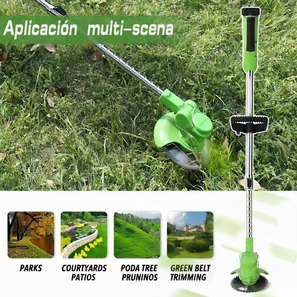 CORTADORA INALÁMBRICA DE PASTO - POTENTE Y LIGERA