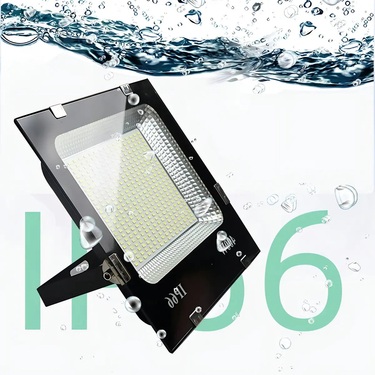 FOCO REFLECTOR LED 400W IMPERMEABLE 6500K NEGRO
