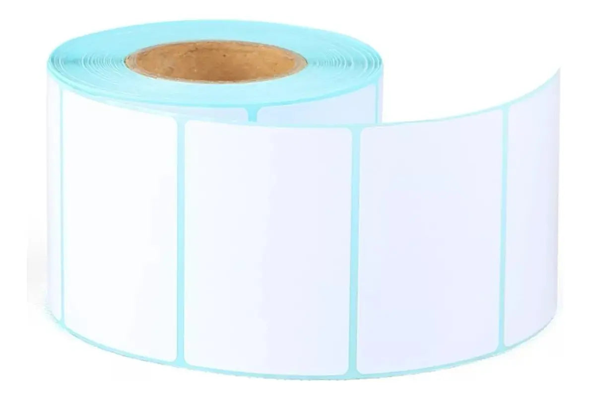 ROLLO ETIQUETAS TÉRMICAS AUTOADHESIVAS 60X40MM -800 ETIQUETAS BLANCAS
