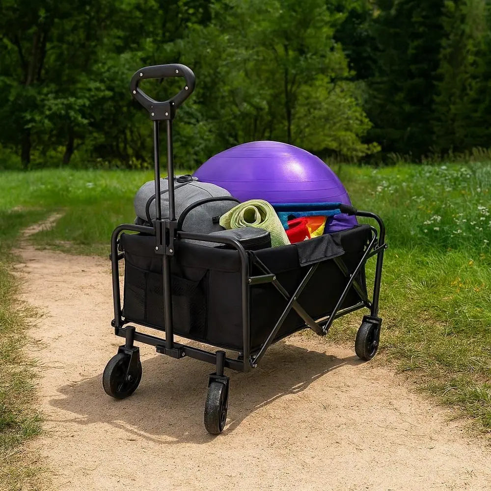CARRITO PLEGABLE 100KG MULTIUSO CAMPING Y COMPRAS