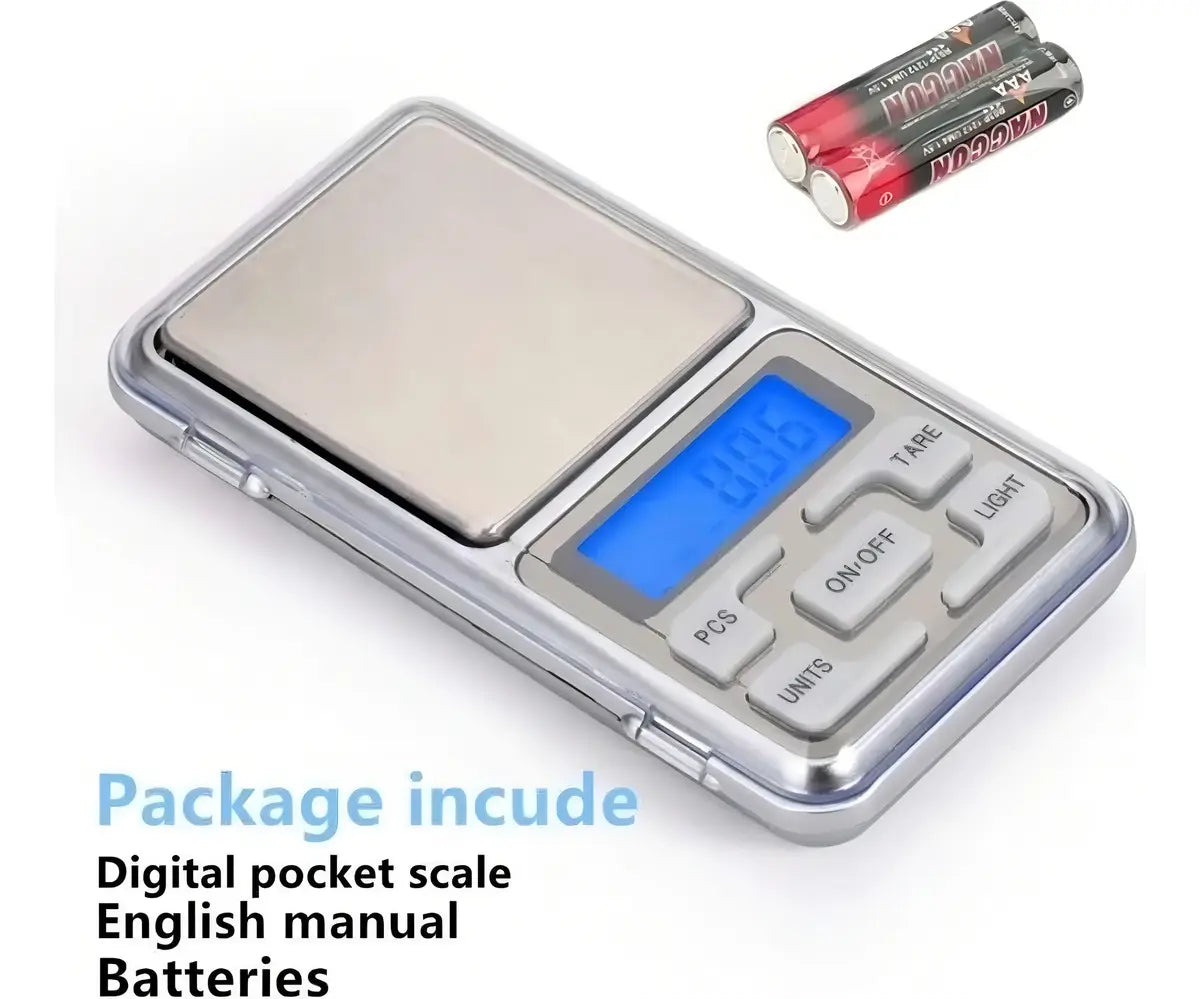 MINI PESA DIGITAL GRAMERA BALANZA 500G