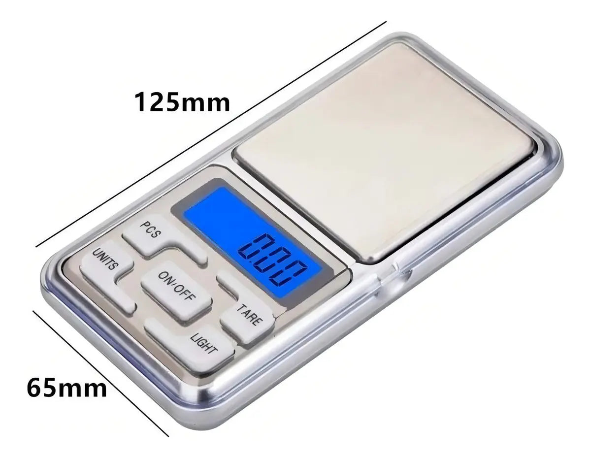 MINI PESA DIGITAL GRAMERA BALANZA 500G