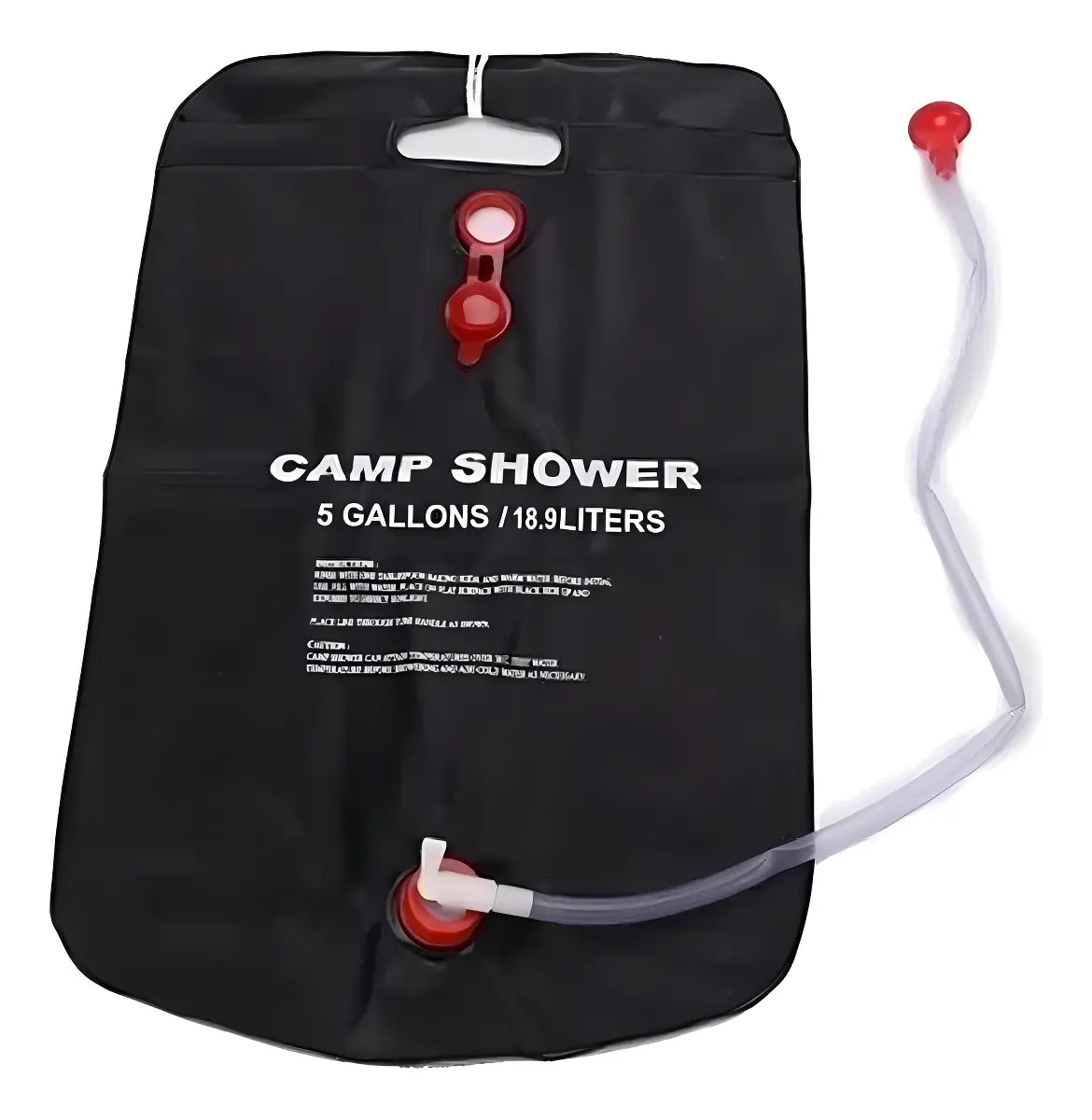 DUCHA PORTÁTIL CAMPING PLAYA 20L EXTERIOR COMPACTA