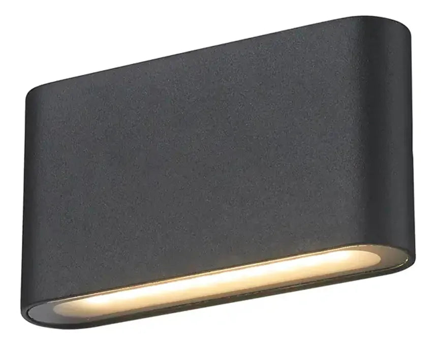 APLIQUE MODERNO EXTERIOR LED 6W ALUMINIO IP65 DECORATIVA
