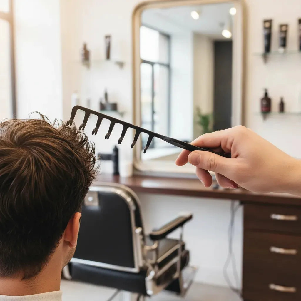 PEINE TEXTURIZADOR DE PELO DE DIENTES ANCHOS