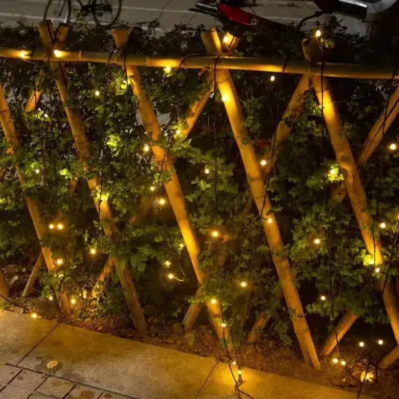 ROLLO DE LUCES LED 50 METROS A CORRIENTE LUZ CÁLIDA - DECORACIÓN NAVIDAD INTERIOR Y EXTERIOR