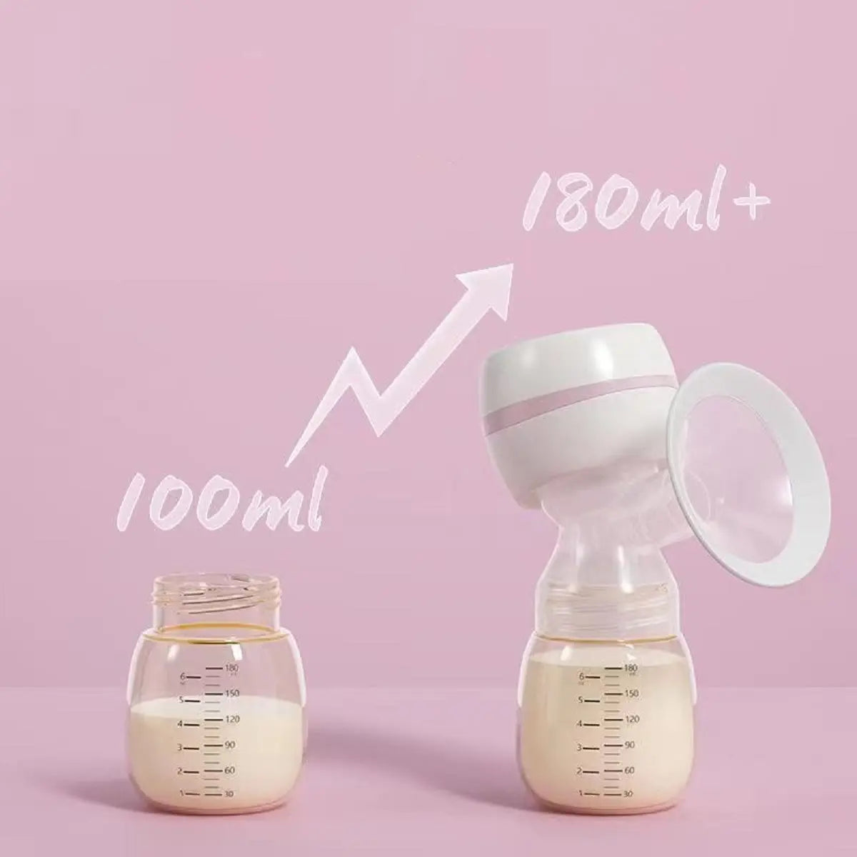 EXTRACTOR DE LECHE MATERNA ELÉCTRICO 180ML PORTÁTIL SACA LECHE