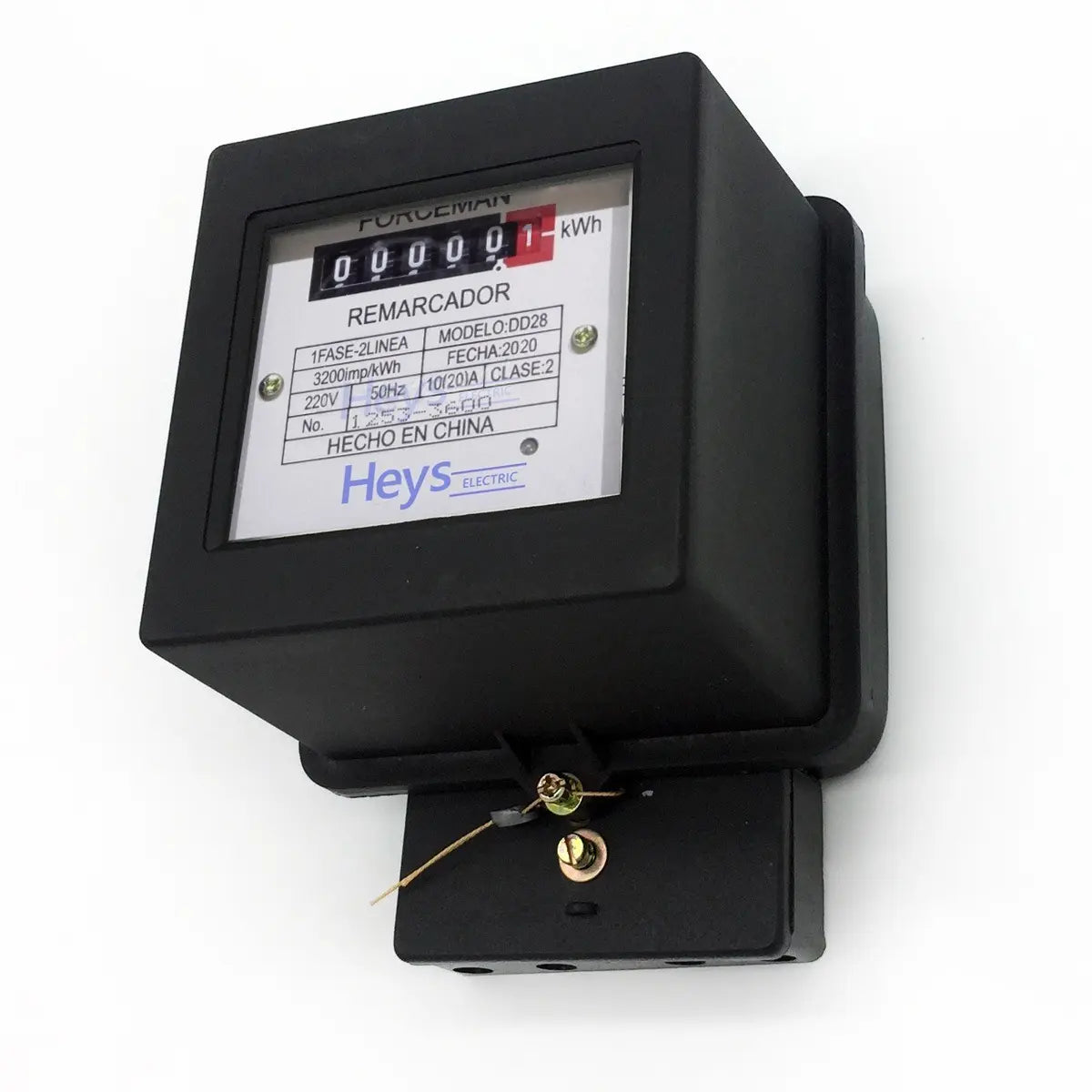 REMARCADOR MONOFÁSICO 220V 10(20)A 50Hz IP51