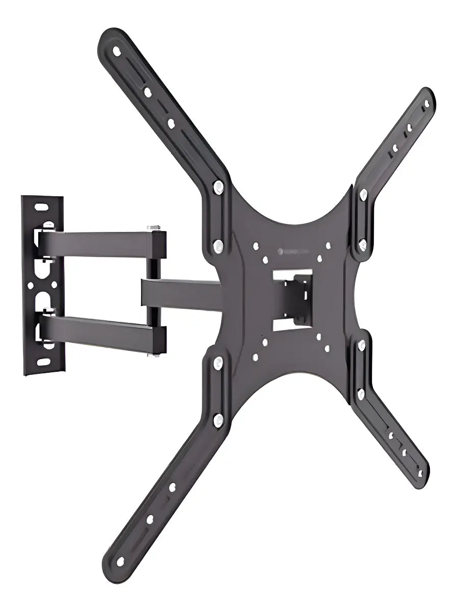 SOPORTE DE TV CON BRAZO ARTICULADO 14" A 55" COLOR NEGRO