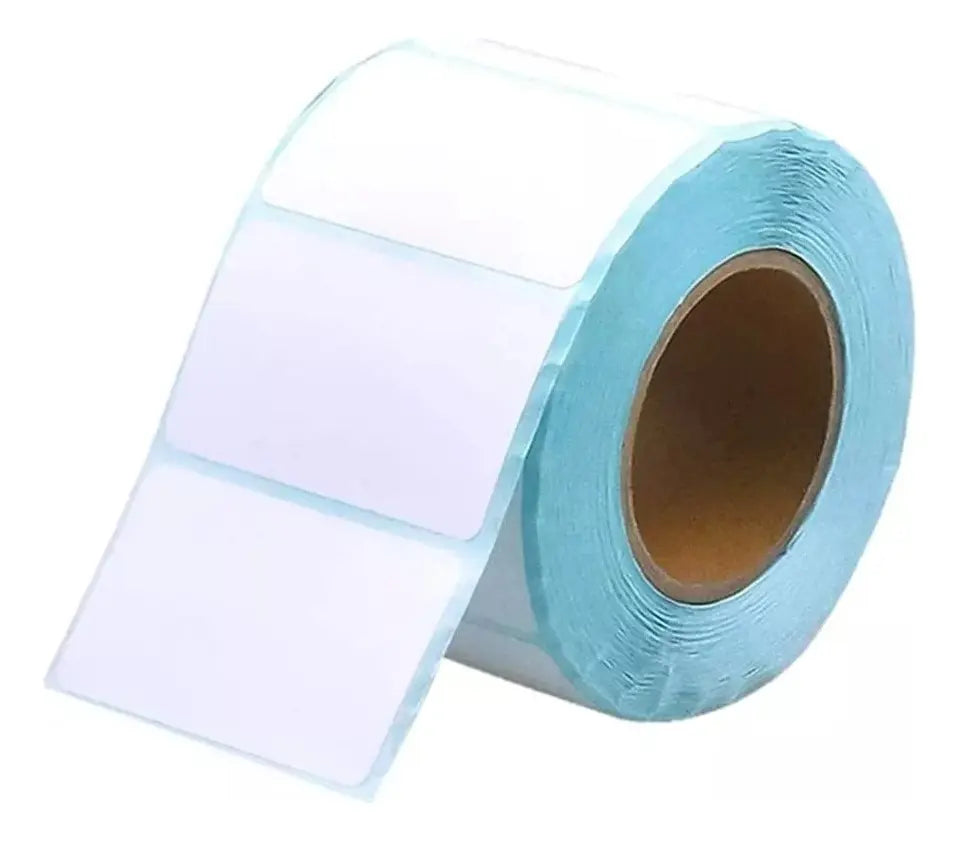 ROLLO ETIQUETAS TÉRMICAS AUTOADHESIVAS 60X40MM -800 ETIQUETAS BLANCAS