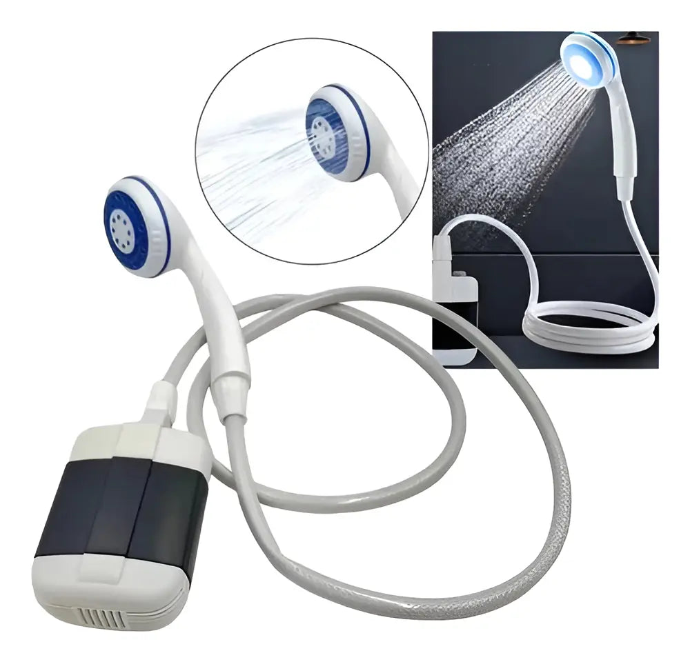 DUCHA CAMPING SUMERGIBLE PORTÁTIL PARA EXTERIORES AIRE LIBRE