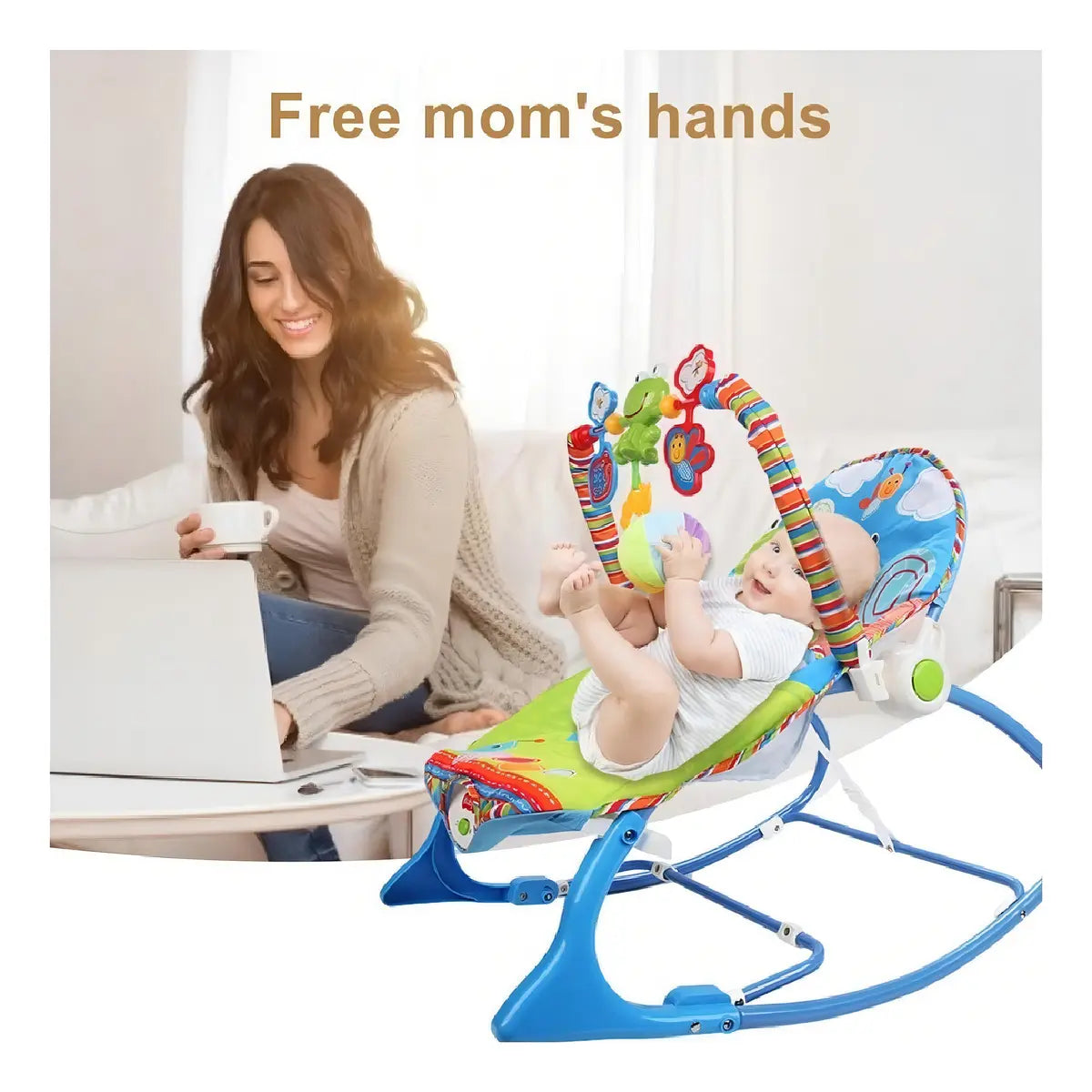 SILLA MECEDORA PARA BEBÉ