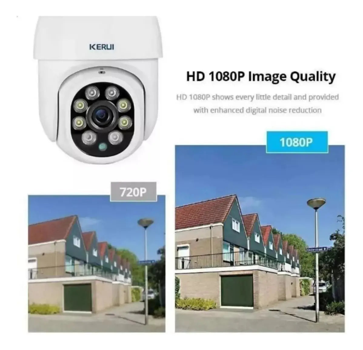 PACK X2 CÁMARAS IP SMART WIFI HD INTERIOR Y EXTERIOR CON VISIÓN NOCTURNA