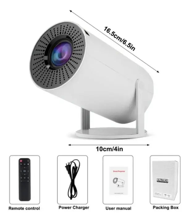 PROYECTOR PORTÁTIL HY300 ULTRA HD 4K WIFI BLUETOOTH