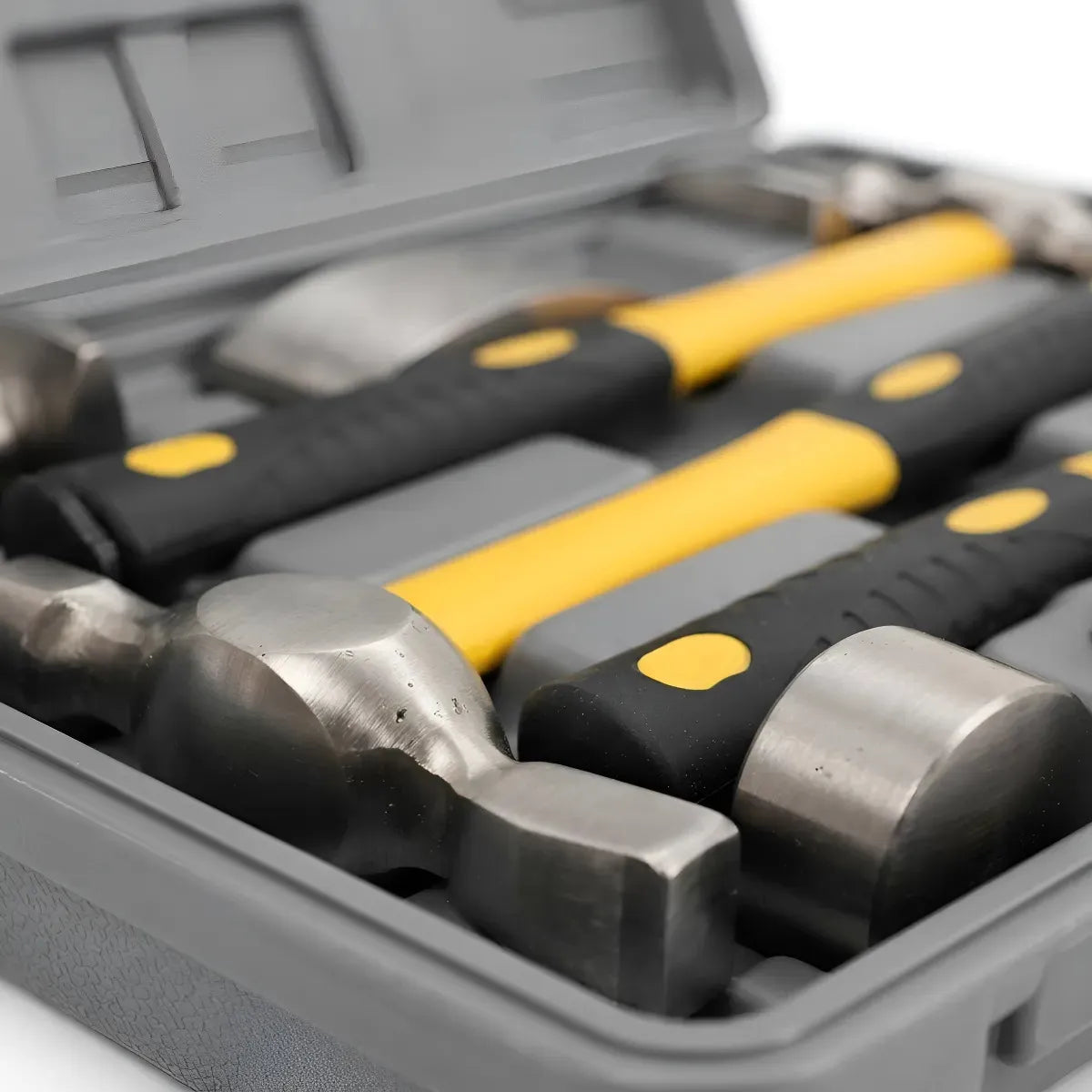 KIT DESABOLLADOR MARTILLO SET 7PIEZAS CON MALETÍN PARA REPARACIÓN DE CARROCERÍA