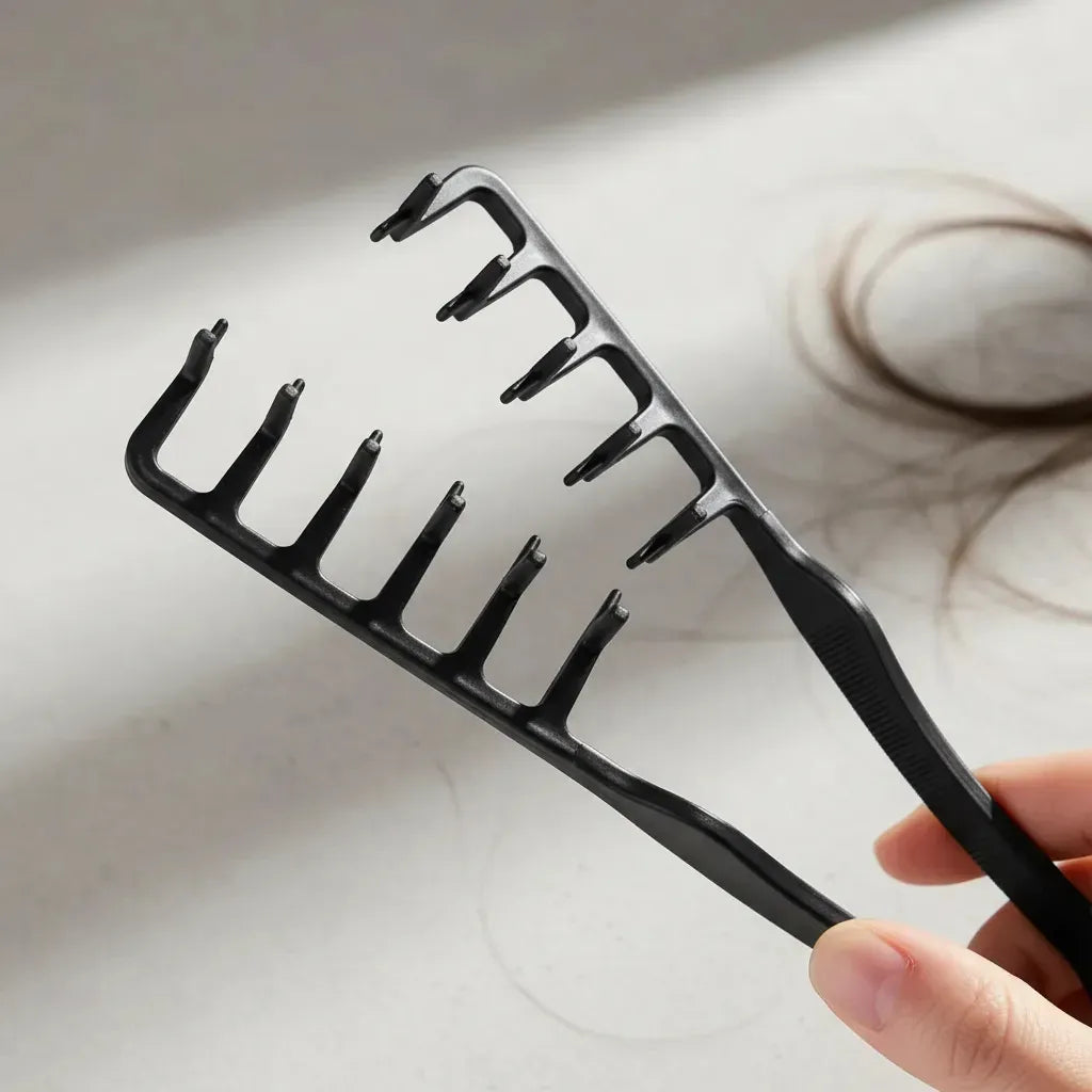 PEINE TEXTURIZADOR DE PELO DE DIENTES ANCHOS
