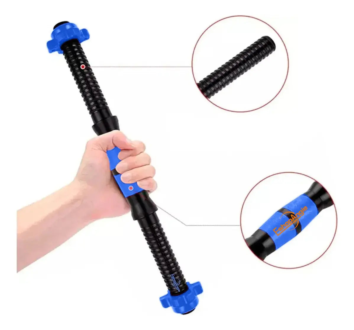 MANCUERNAS AJUSTABLES MULTIFUNCIONALES CON BARRA Y DISCOS -SET 15KG