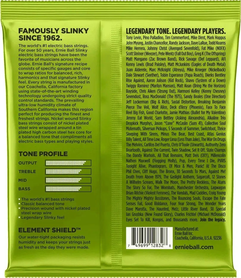 CUERDAS ERNIE BALL REGULAR SLINKY 2221 PARA GUITARRA ELÉCTRICA 10-46