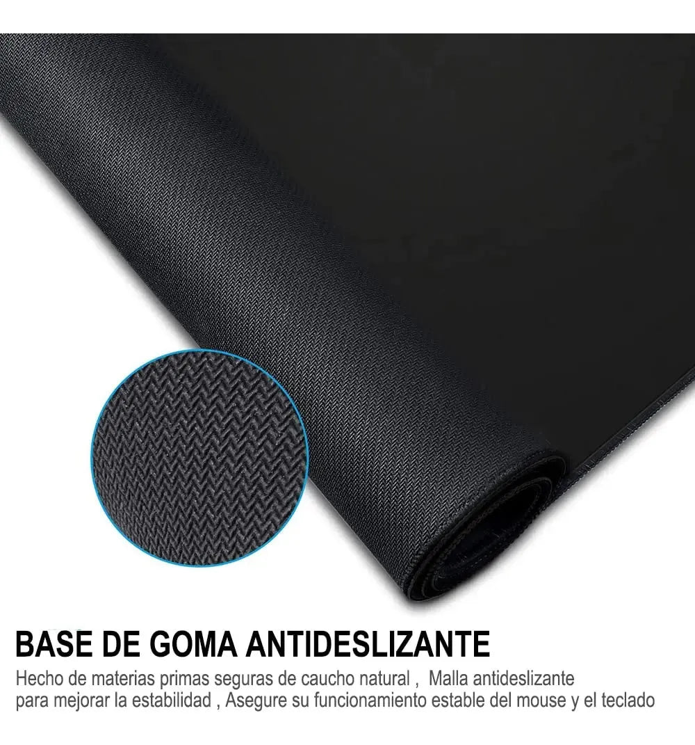 MOUSE PAD GAMER XL ANTIDESLIZANTE 70X30 CM 3 MM