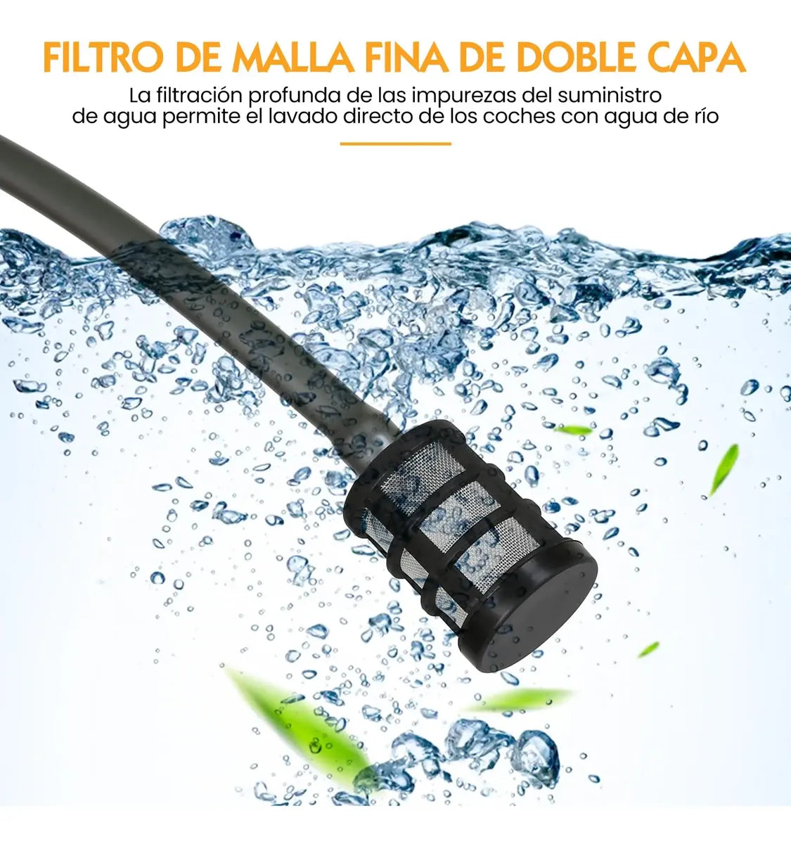 HIDROLAVADORA INALÁMBRICA ALTA PRESIÓN + 2 BATERÍAS + ACCESORIOS
