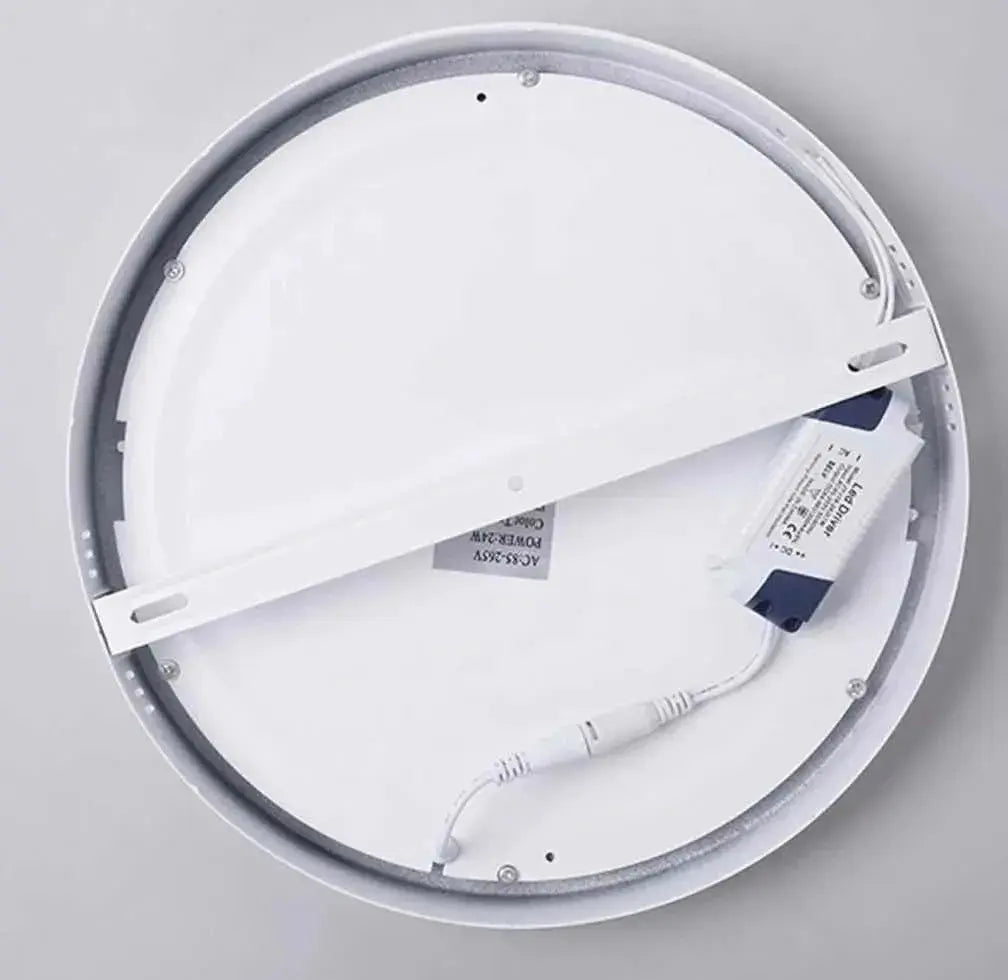 FOCO PANEL PLAFÓN LED 18W SOBREPUESTO REDONDO -LUZ FRÍA