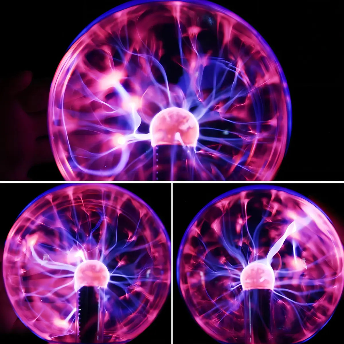 LÁMPARA DE PLASMA -BOLA NEÓN DE ESCRITORIO CON USB