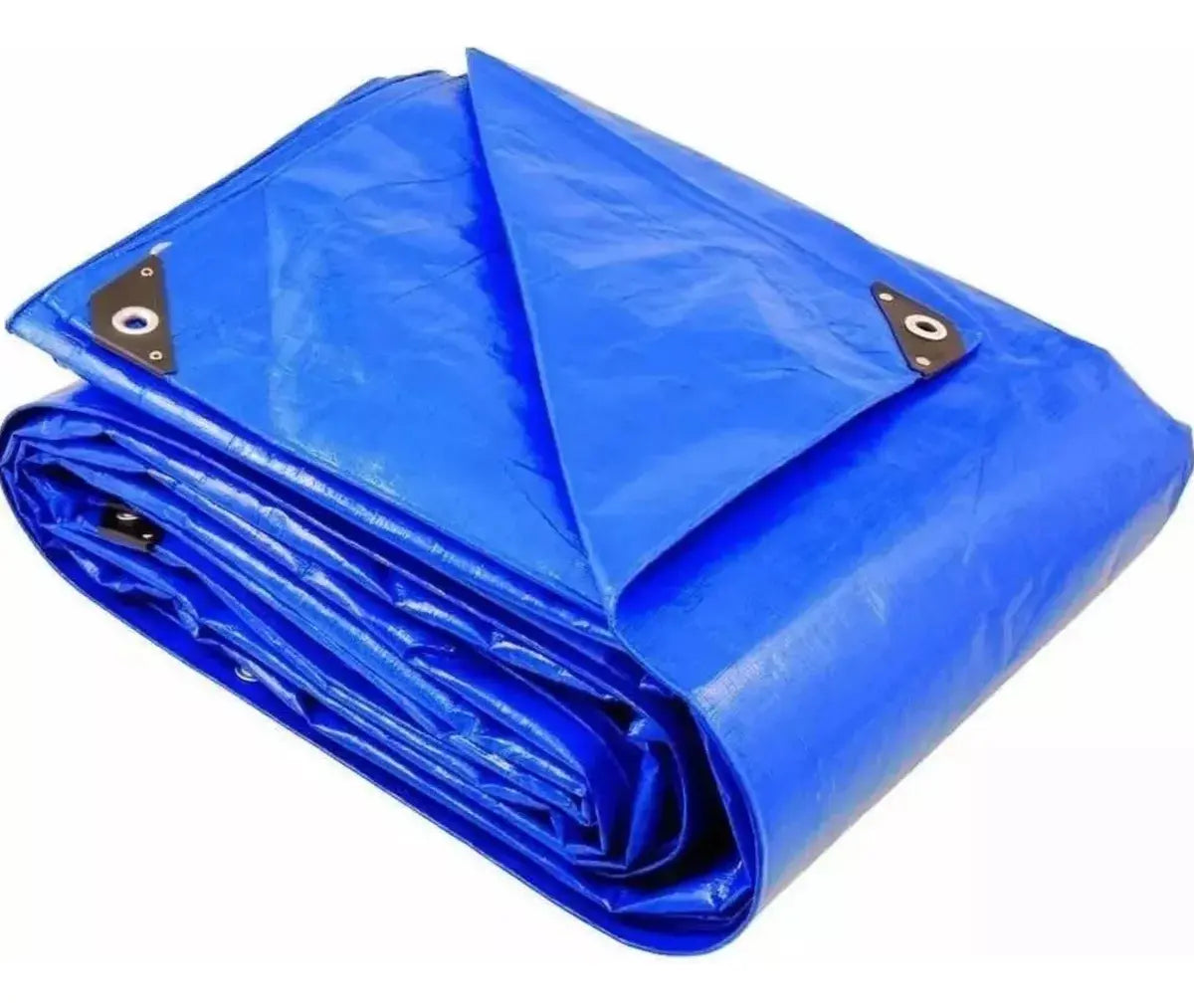 LONA CARPA MULTIUSO IMPERMEABLE 4X6 METROS COLOR AZUL