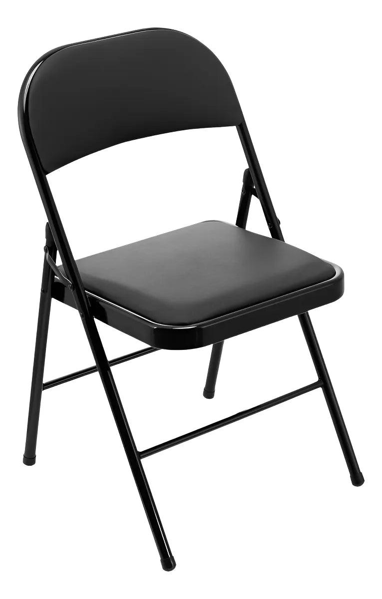 Silla Plegable Fold M01 Casa Jardín Eventos Color Negro