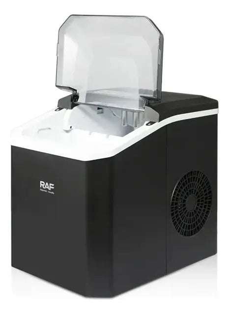 MÁQUINA FABRICADORA DE HIELO RAF ELÉCTRICA 1.21R .0300 PLATEADO