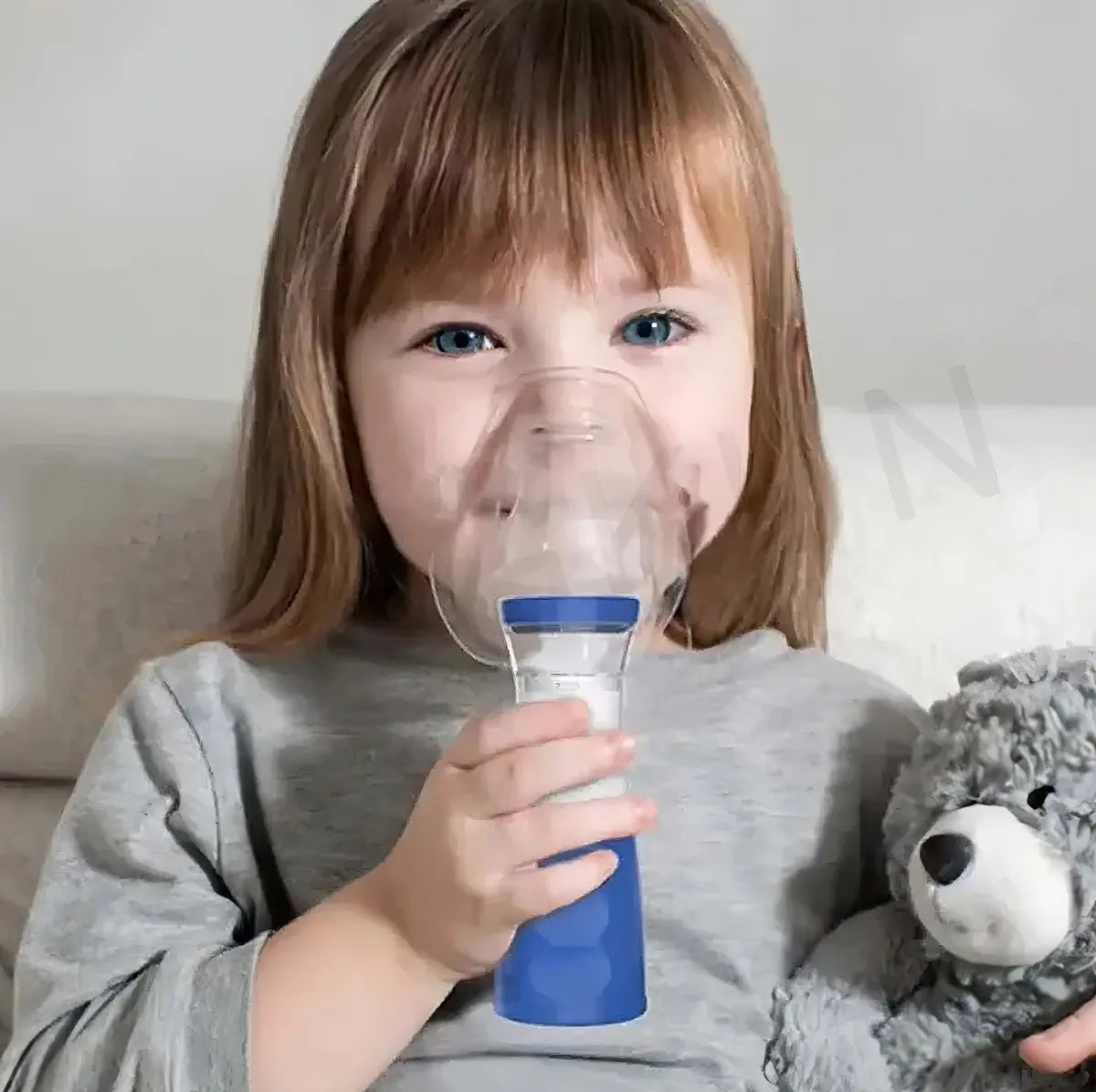 NEBULIZADOR PORTÁTIL MESH RECARGABLE PARA NIÑOS Y ADULTOS