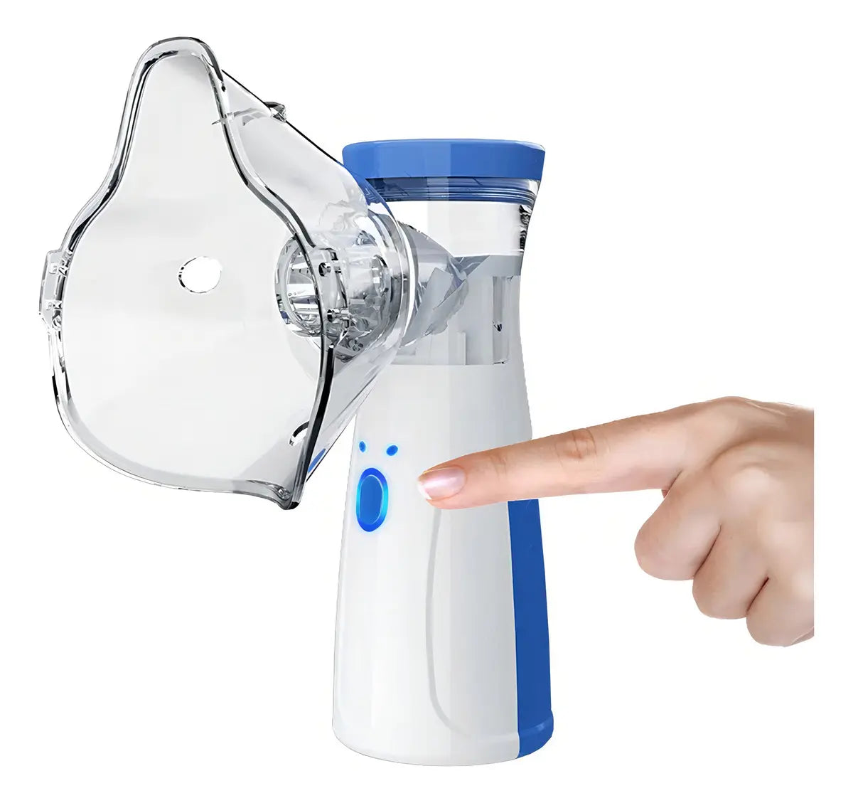 NEBULIZADOR PORTÁTIL MESH RECARGABLE PARA NIÑOS Y ADULTOS