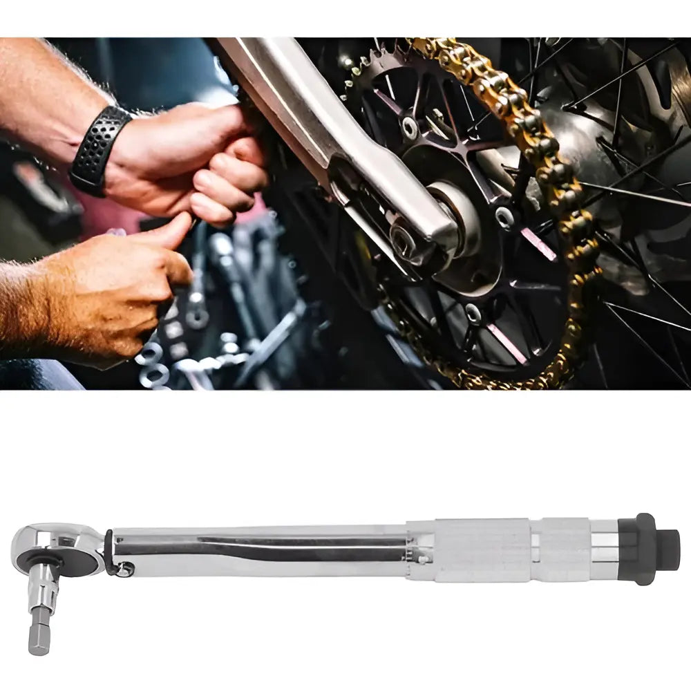 LLAVE DE TORQUE 1/4" TORQUÍMETRO 5-25 Nm -SET 11 PIEZAS
