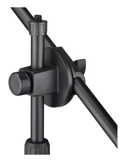 ATRIL SOPORTE MICRÓFONO PROFESIONAL AJUSTABLE NEGRO TRÍPODE