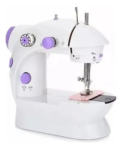 MINI MÁQUINA DE COSER ELÉCTRICA PORTÁTIL 220V CON PEDAL