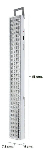 LÁMPARA EMERGENCIA 90 LED USB RECARGABLE PORTÁTIL ALTA AUTONOMÍA