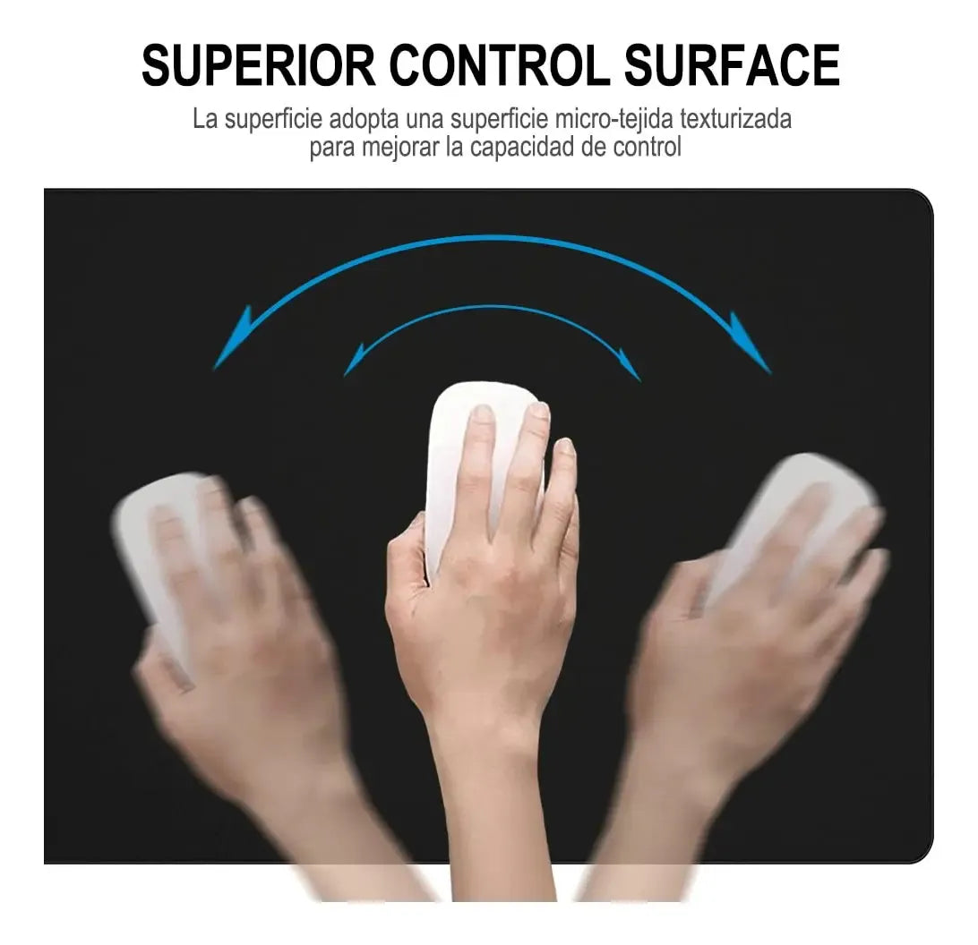 MOUSE PAD GAMER XL ANTIDESLIZANTE 70X30 CM 3 MM