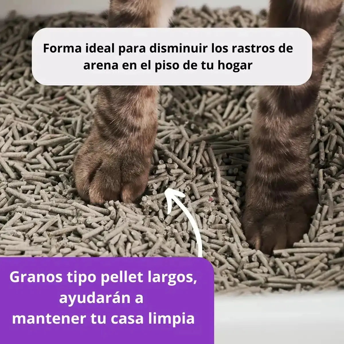 ARENA BIODEGRADABLE PARA GATO TOFU AROMA ORIGINAL 6L