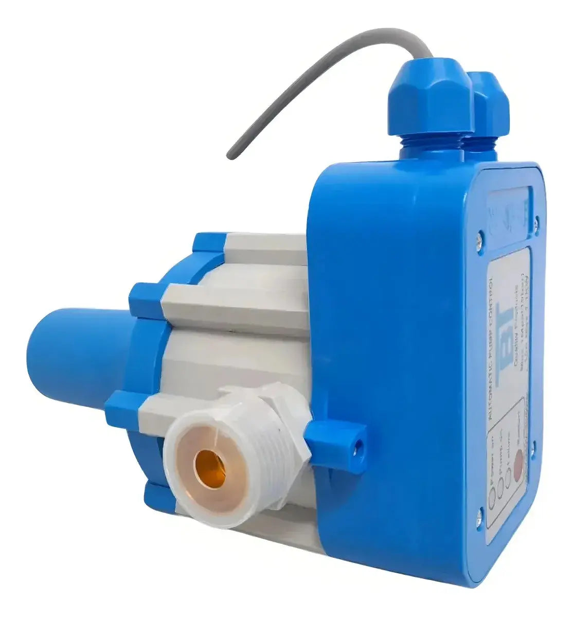 KIT BOMBA DE AGUA 0.5HP 220V + CONTROLADOR DE PRESIÓN AUTOMÁTICO.