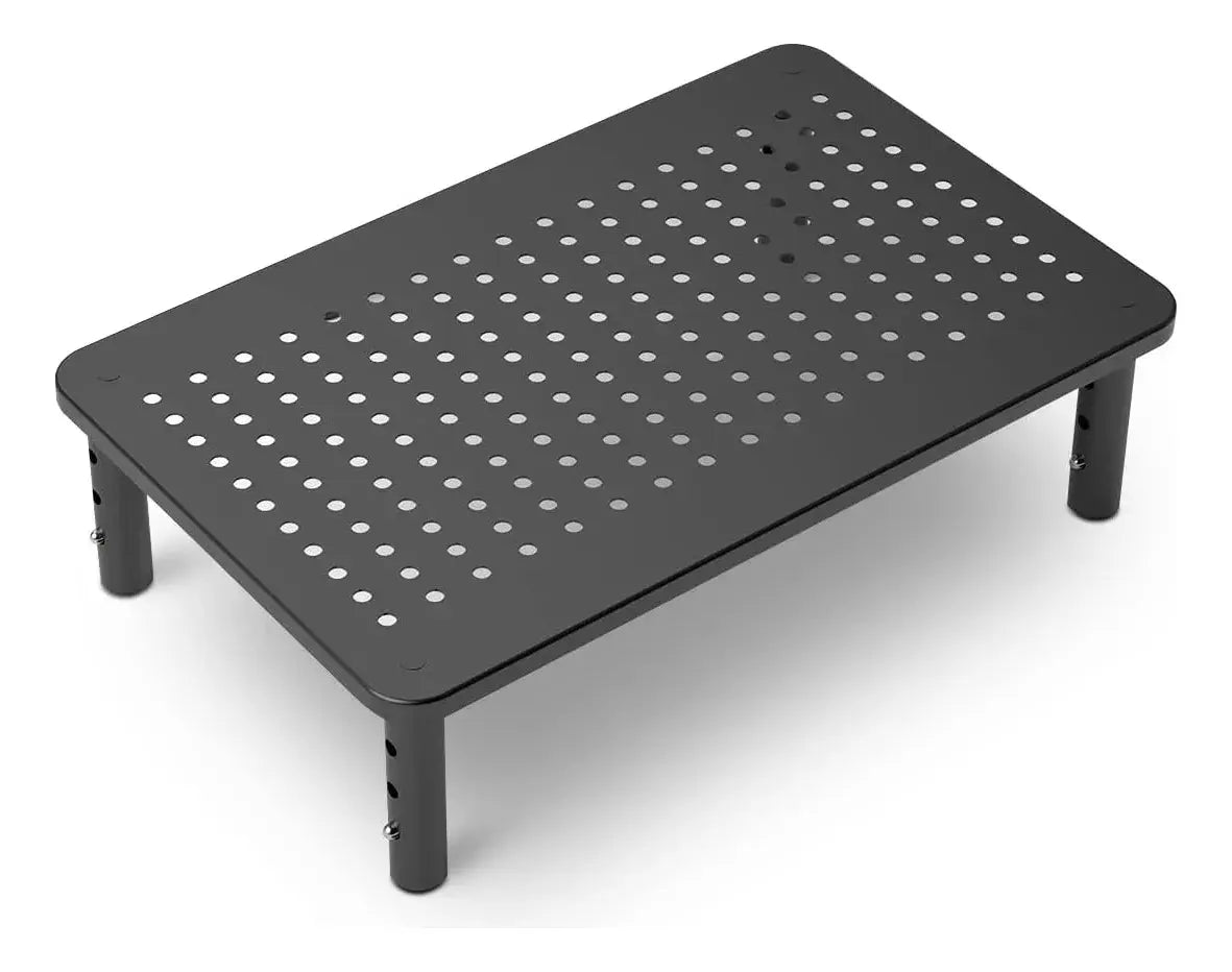 BASE SOPORTE MONITOR 3 ALTURAS AJUSTABLE PORTÁTIL PARA PC