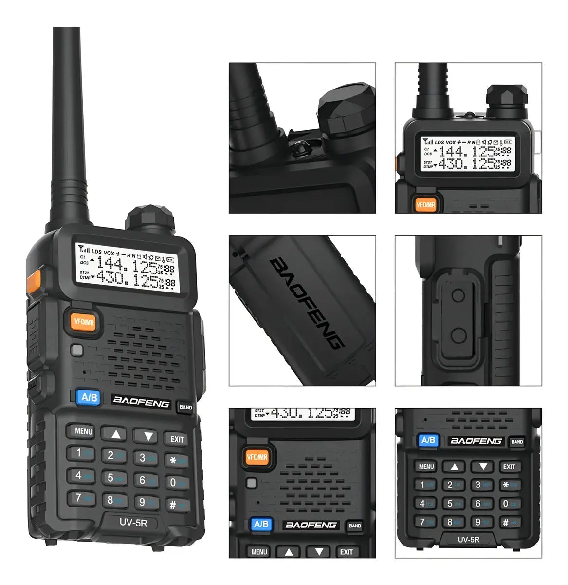 RADIO TRANSMISOR WALKIE TALKIE BAND UV-5R
