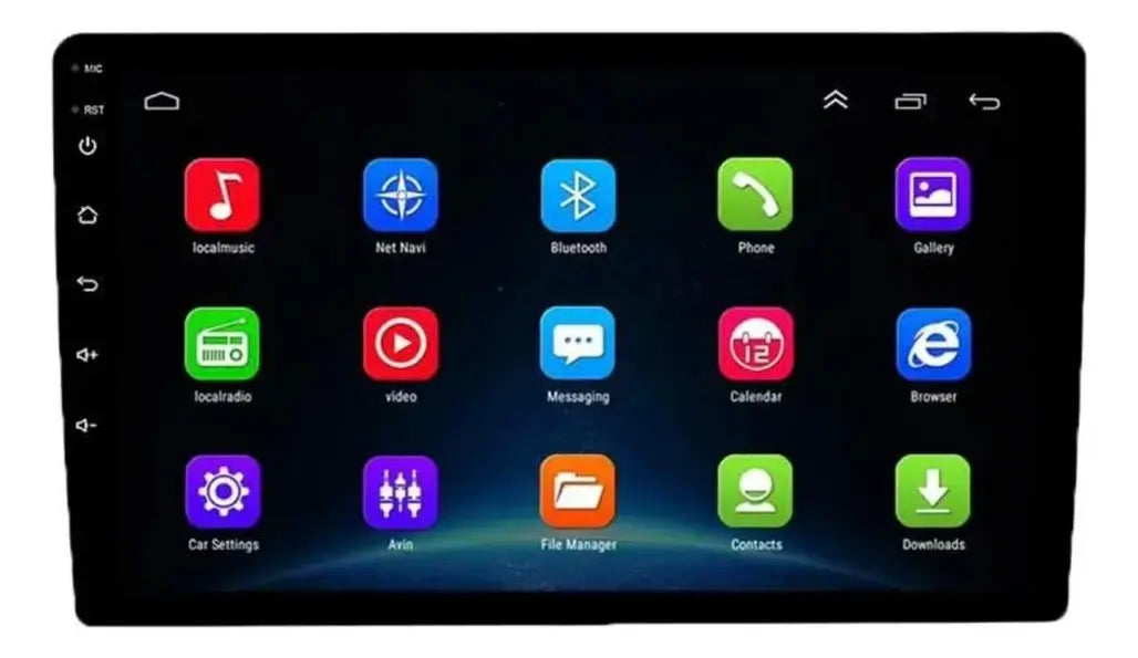 SISTEMA MULTIMEDIA PARA AUTO QP 709P DE 9" ANDROID CON GPS Y BLUETOOTH