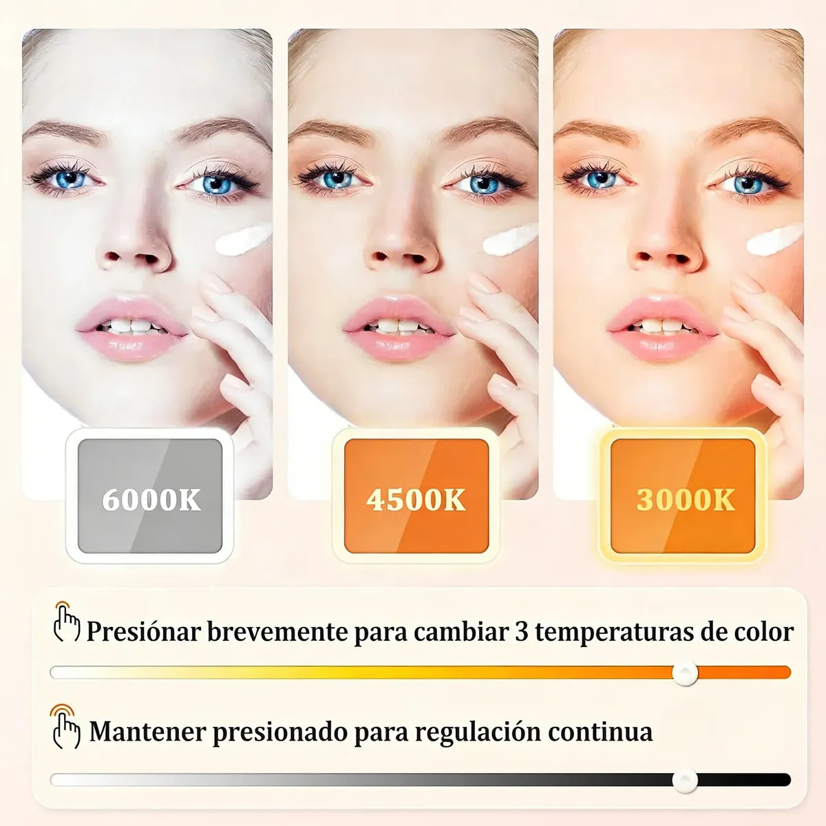 MALETA ORGANIZADORA DE MAQUILLAJE PORTÁTIL CON ESPEJO LED - ROSADO ELEGANTE