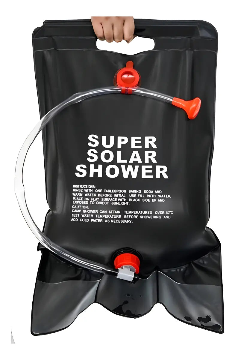 DUCHA PORTÁTIL CAMPING PLAYA 20L EXTERIOR COMPACTA