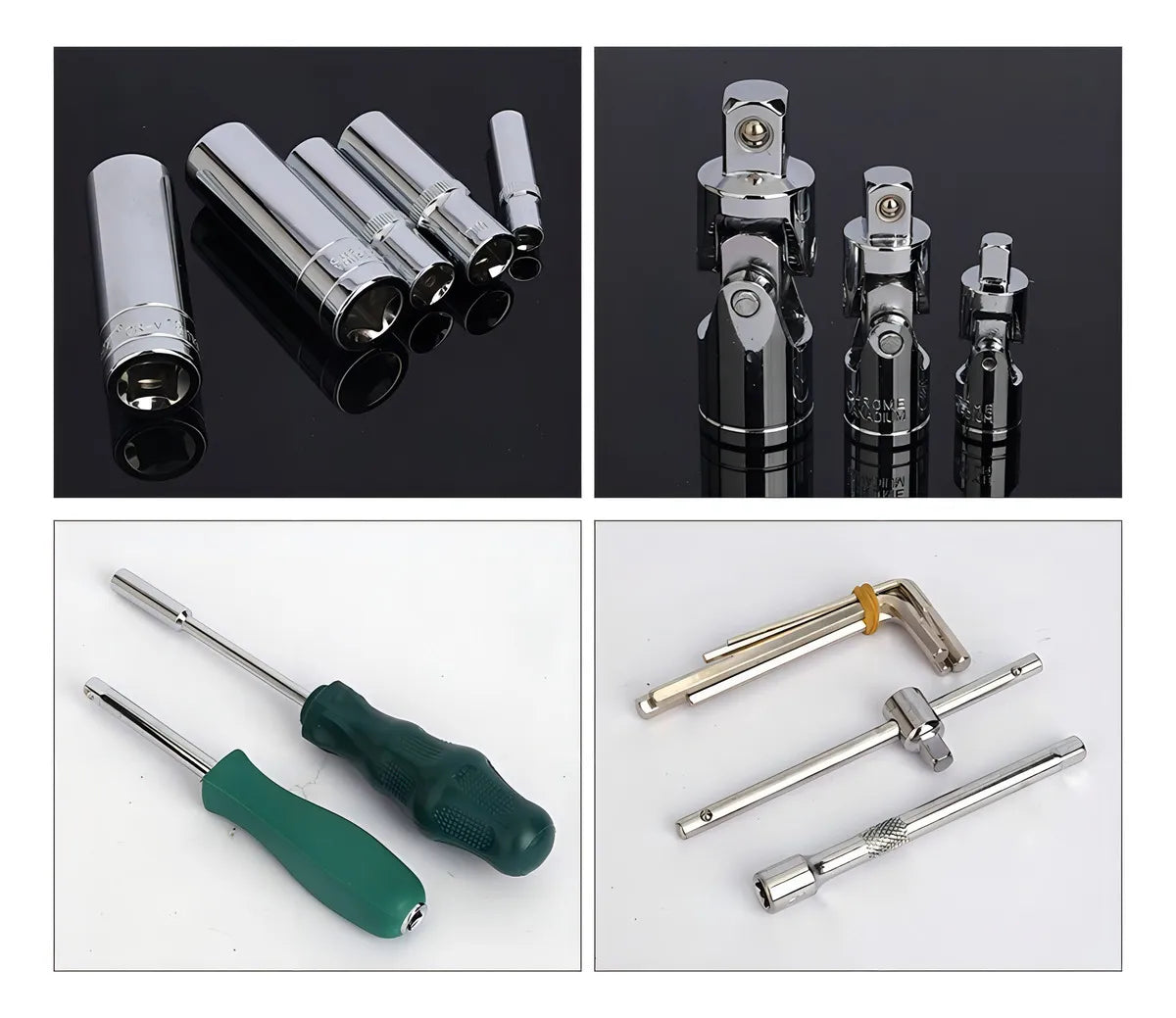 KIT HERRAMIENTAS 216 PIEZAS PROFESIONAL CON MALETÍN