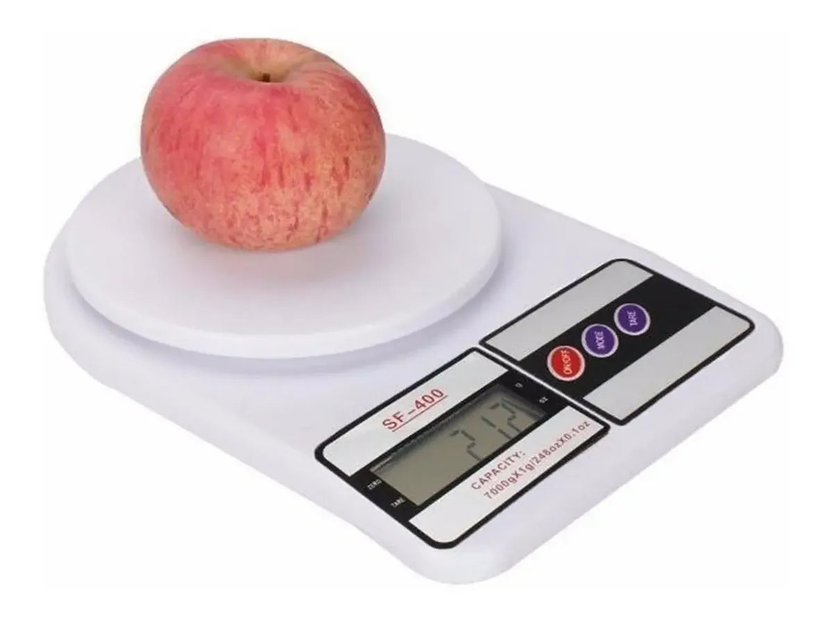 BALANZA DIGITAL SF -400 7KG -PRECISIÓN PARA COCINA