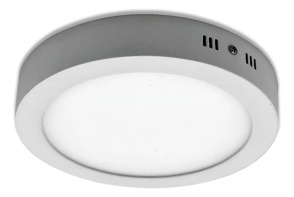 PACK 5 PLAFÓN LED 18W REDONDO - LUZ BLANCA FRÍA 6500K