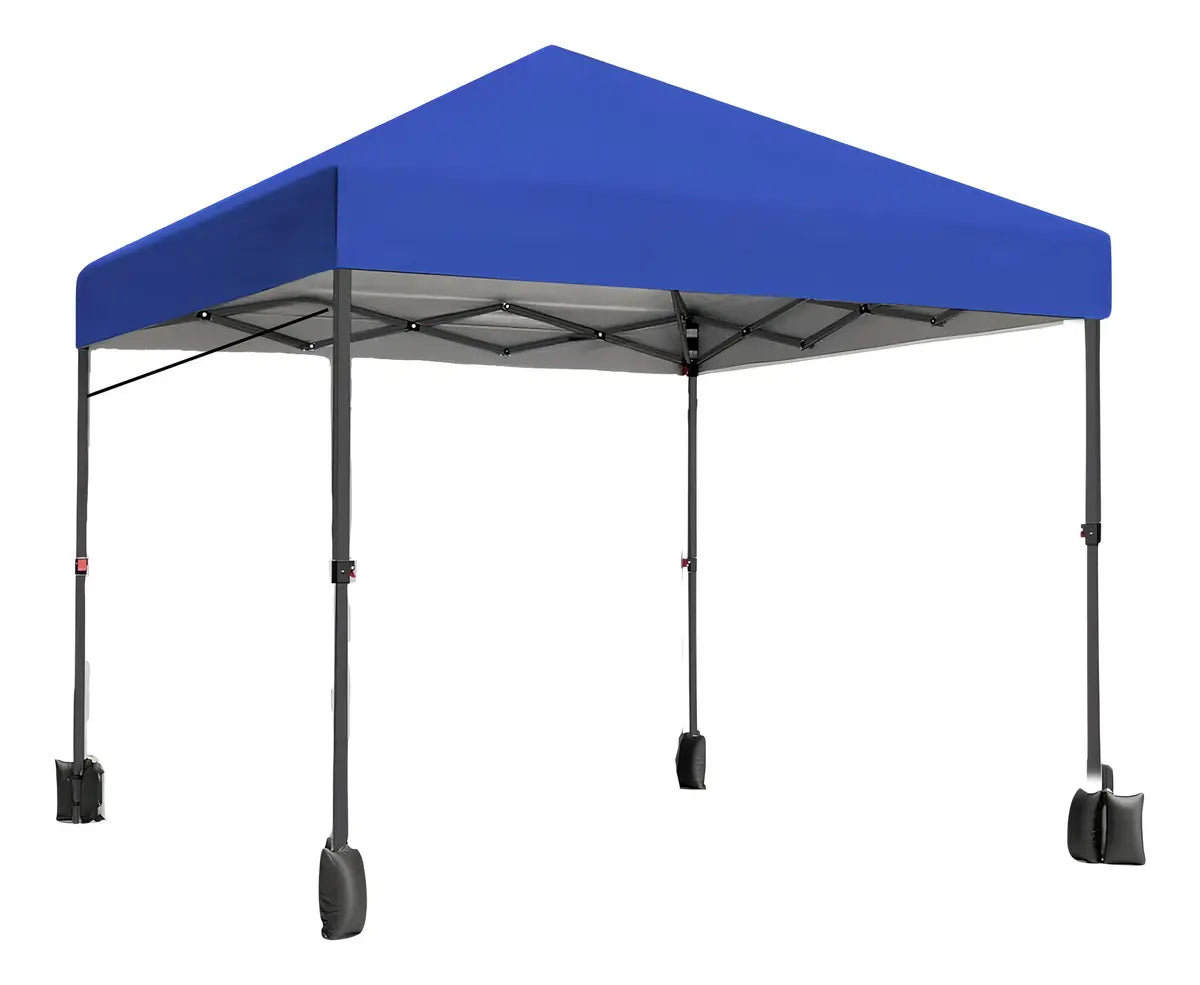 LONA CARPA REPUESTO TOLDO UV PLEGABLE 3x3 Mts COLOR AZUL