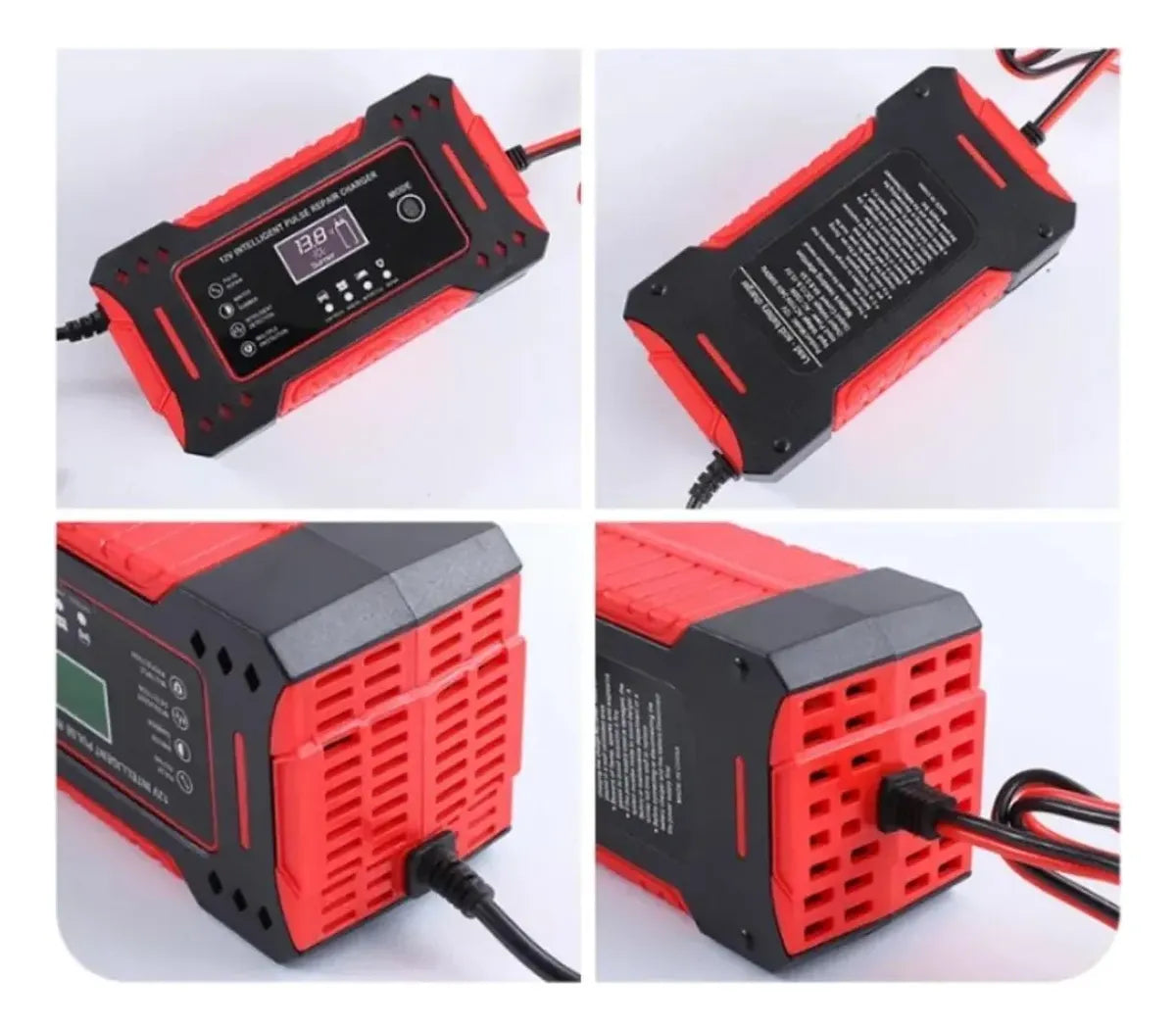 CARGADOR DE BATERÍA INTELIGENTE 12V AUTO/MOTO