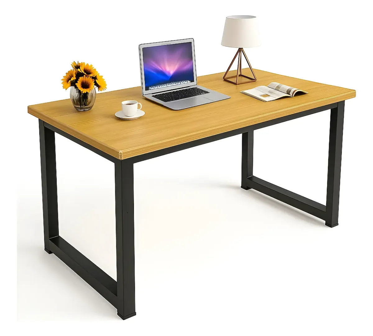 ESCRITORIO DE ESTUDIO PARA OFICINA EN CASA 60X120X75CM